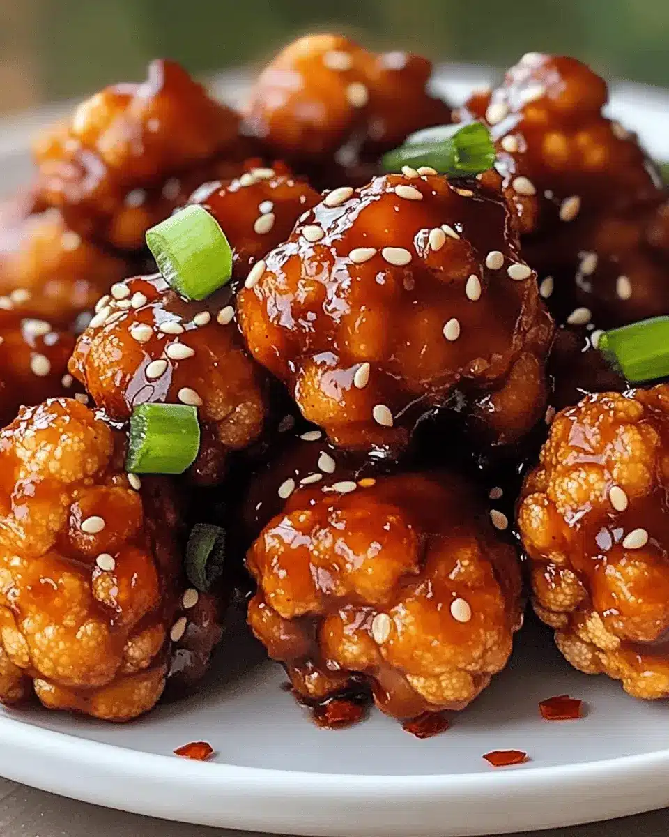 STICKY SESAME CAULIFLOWER WINGS REZEPT First Image First Image