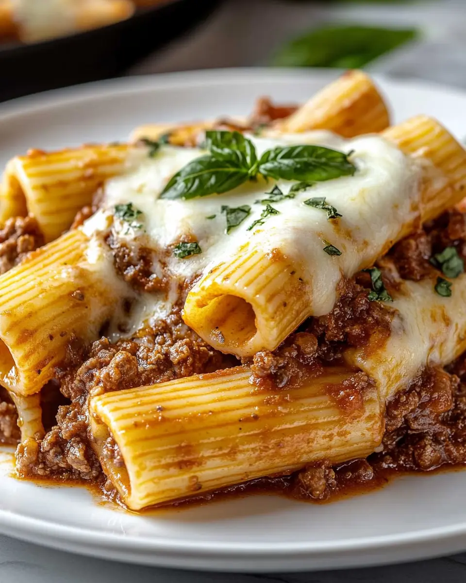 Überbackene Rigatoni mit Rindfleisch-Ragù: The Ultimate Comfort Dish 6 fzk8efz3vzu22dr5yqtc