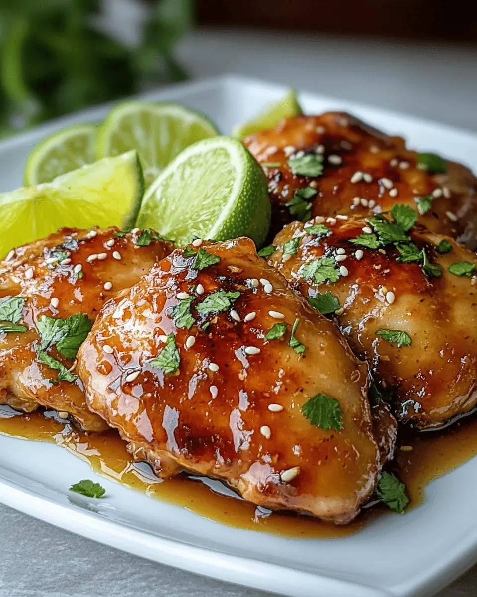 STOVETOP HONEY LIME CHICKEN RECIPE First Image First Image