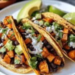 SÜßKARTOFFEL BOHNEN TACOS REZEPT First Image First Image