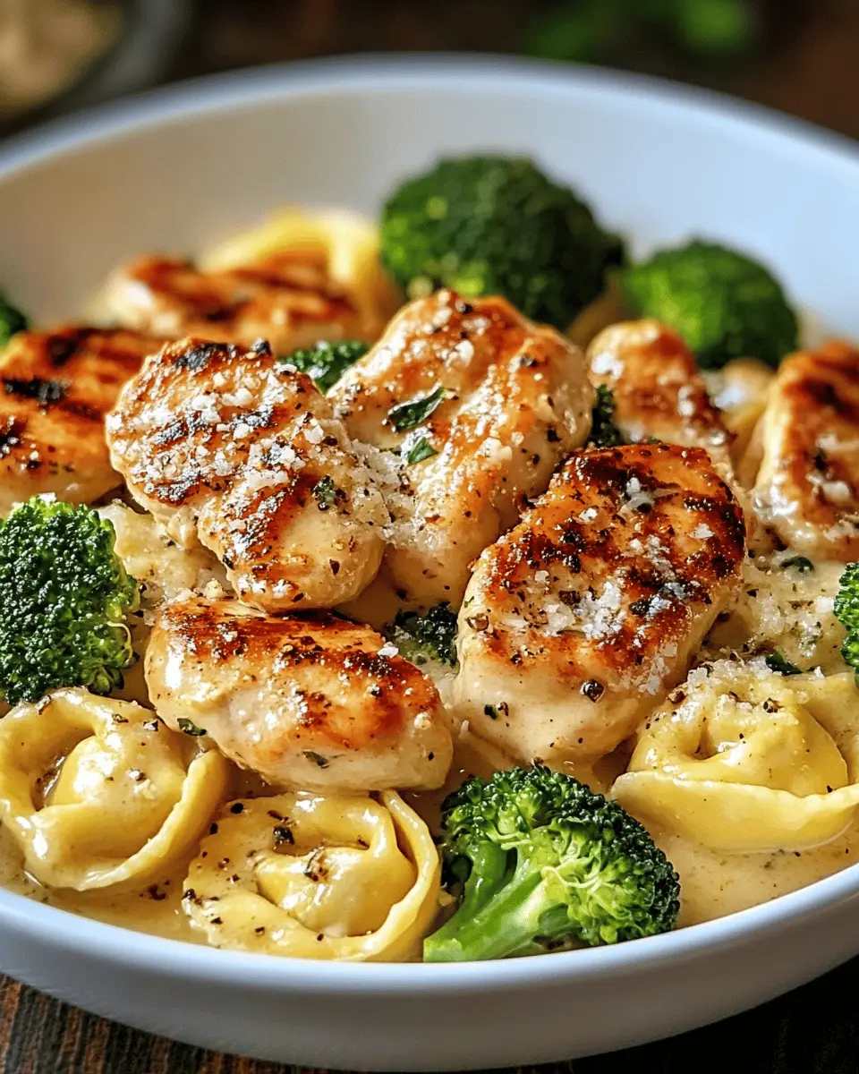 Cremige Knoblauch-Parmesan Tortellini: Irresistibly Cozy Chicken Delight 5 je38kcrltgkb0tq8ozmp