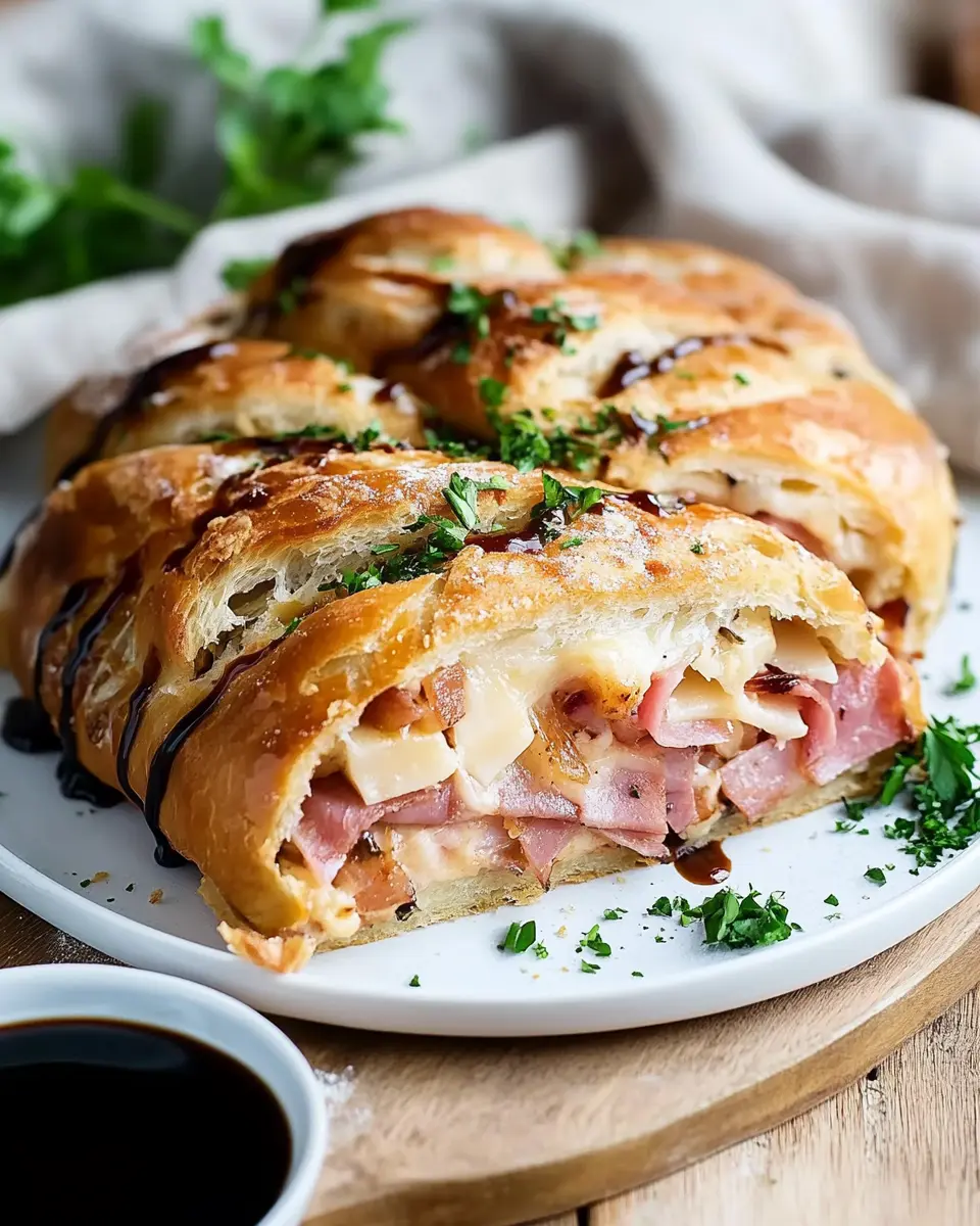 Handbrot mit Schinken & Käse