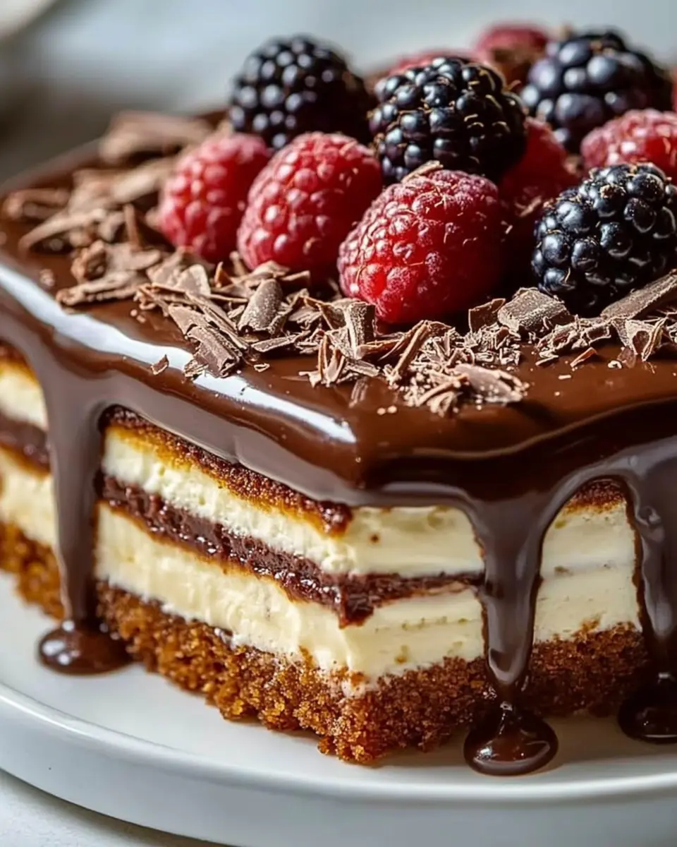 Kalter Puddingkekskuchen mit Schokoladenganache: Irresistibly Decadent! 6 mph2gholnm41dnft65rv