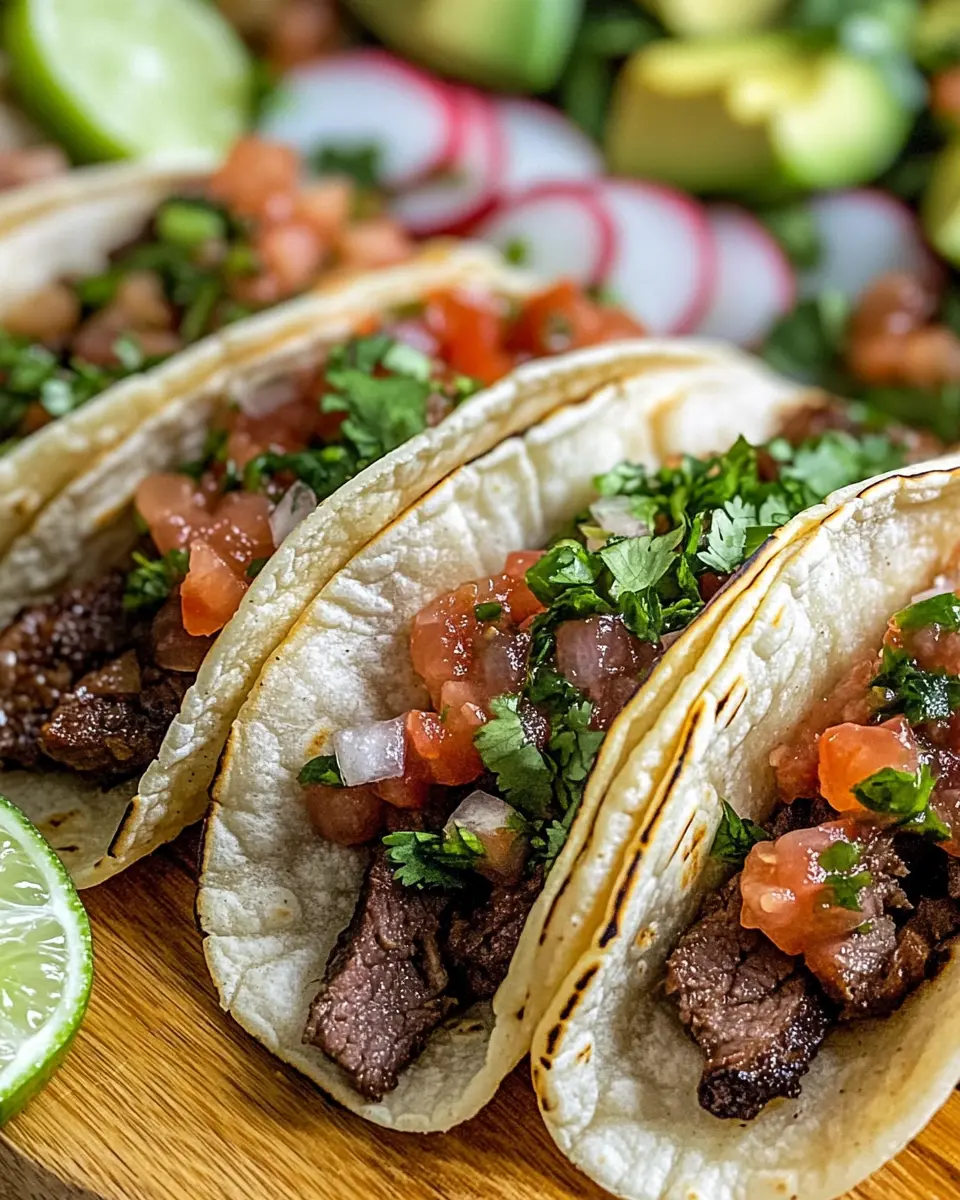 Stovetop Carne Asada Tacos: Juicy Fiesta in Minutes 5