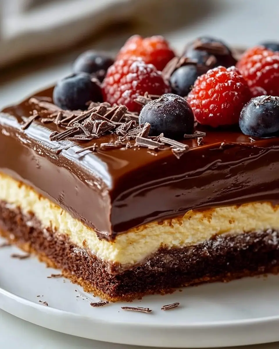 Kalter Puddingkekskuchen mit Schokoladenganache: Irresistibly Decadent! 5
