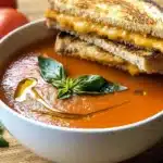 ROASTED TOMATO SOUP, GRILLED CHEESE SANDWICH First Image First Image