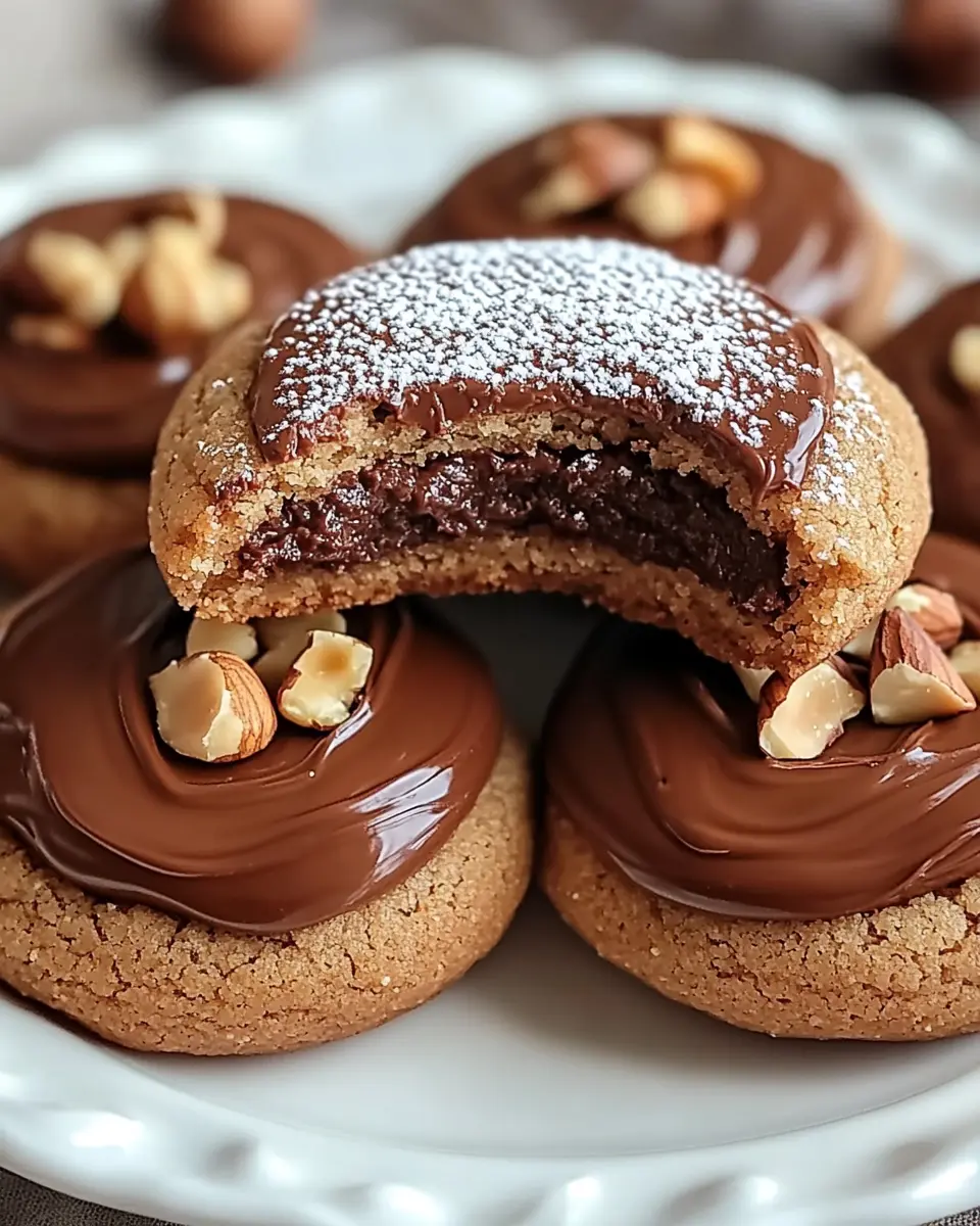 NUTELLA AUSSTECHEN COOKIES First Image First Image