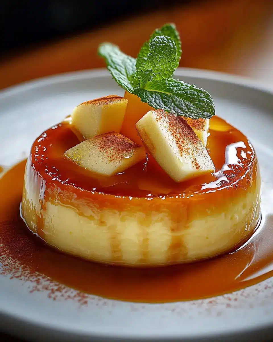 Apfel-Flan