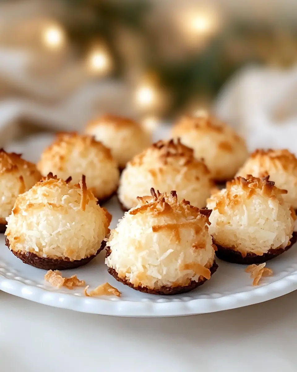 Kokosmakronen Rezept: Irresistibly Chewy Coconut Cookies 6