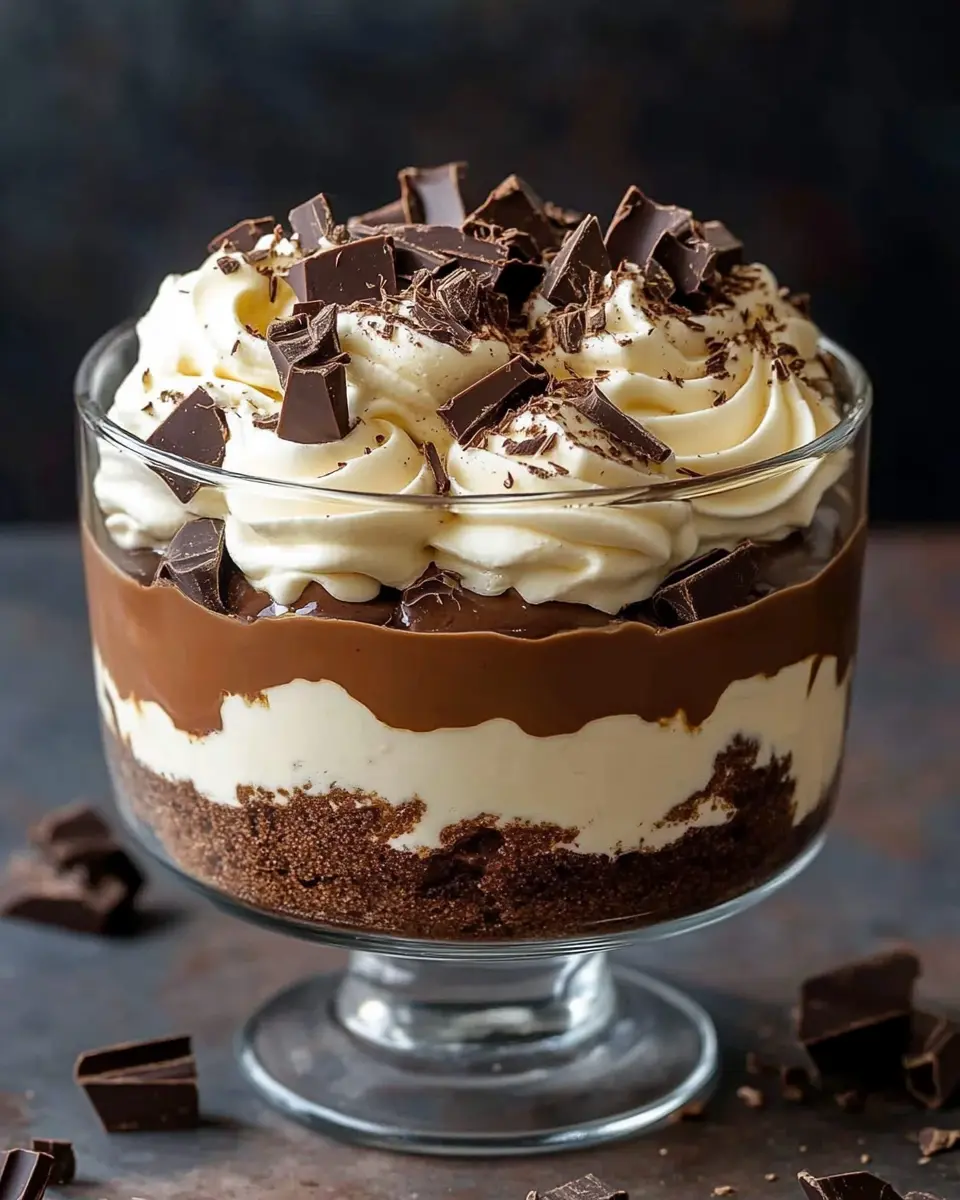 Baileys Schokoladen-Cheesecake-Trifle