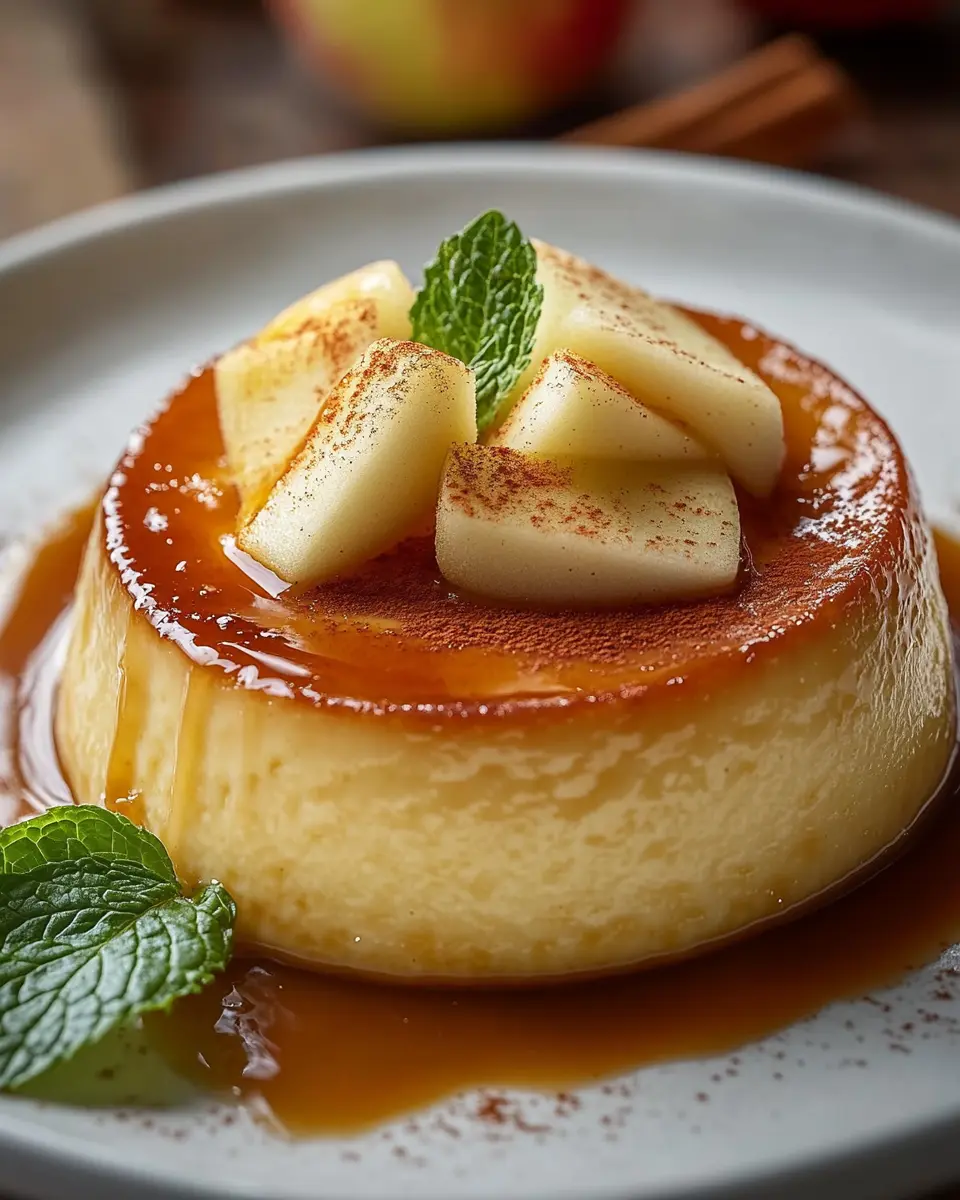 Apfel-Flan