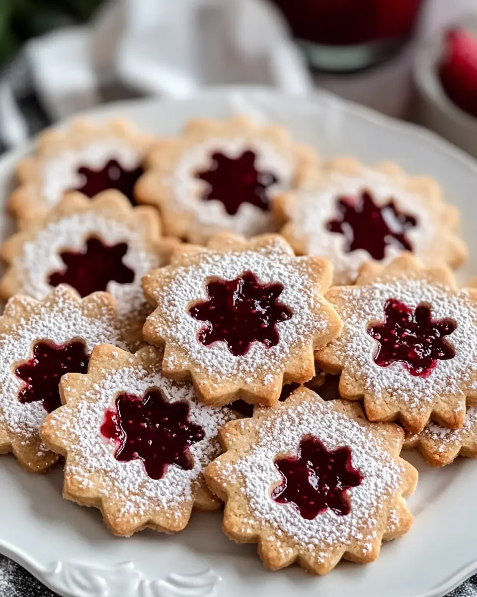 Omas Linzer Plätzchen First Image First Image
