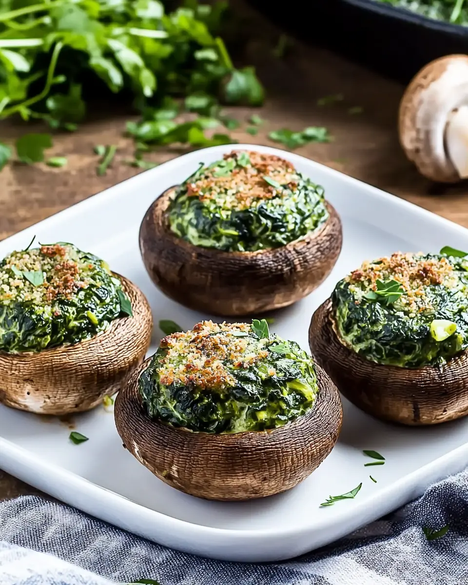 Gefüllte Champignons mit Spinat: The Best Cozy Comfort Dish 6