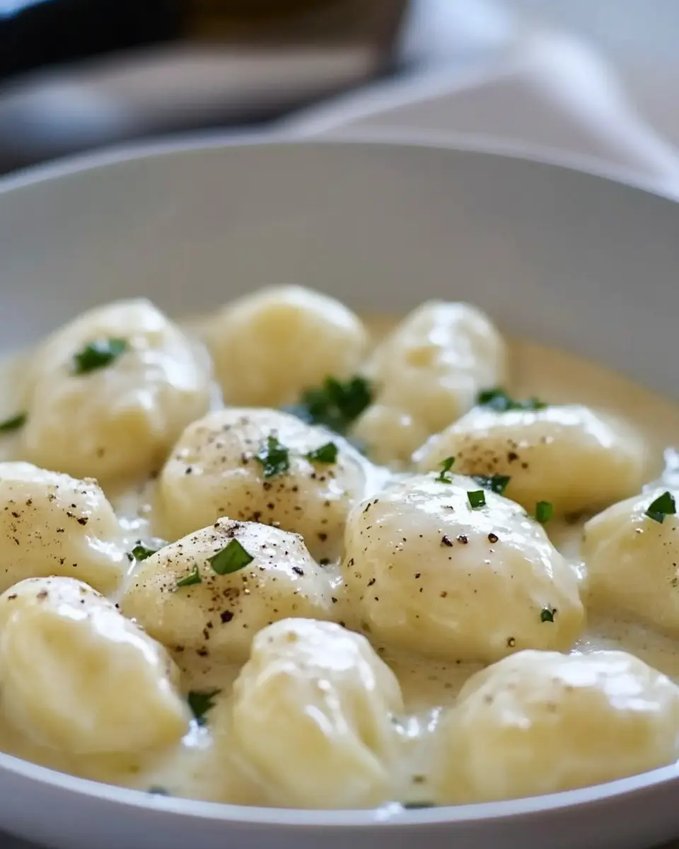 GNOCCHI MIT GORGONZOLA First Image First Image