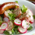 Weißwurst Salat mit Radieschen First Image First Image