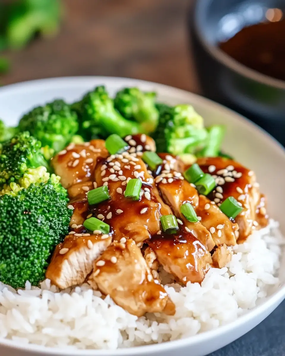Chicken Teriyaki mit Brokkoli und Reis: Einfach, Kalorienarm und Unglaublich Lecker