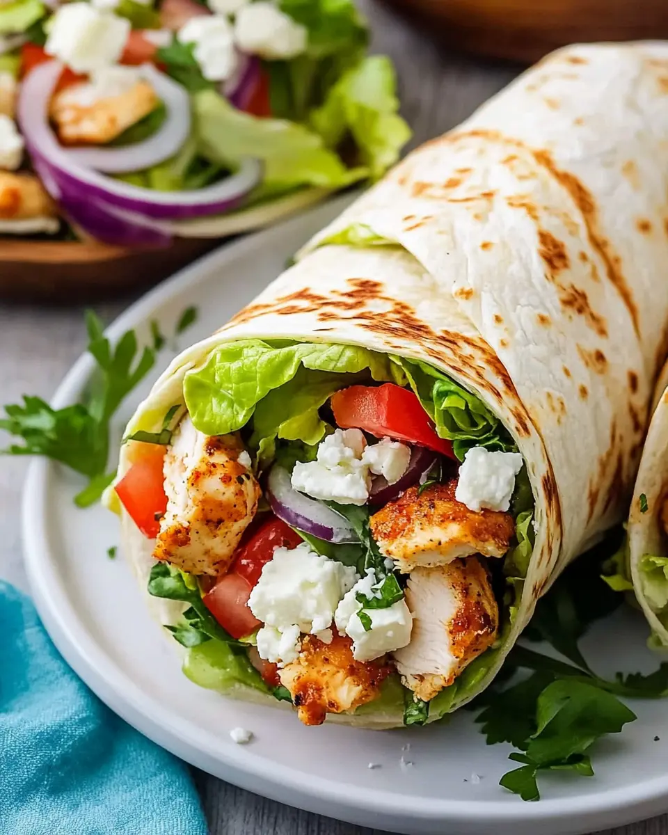 Hähnchen Wraps mit Salat und Feta: Der gesunde Genuss für alle 5 cu6dewjm2gv1daritvt9