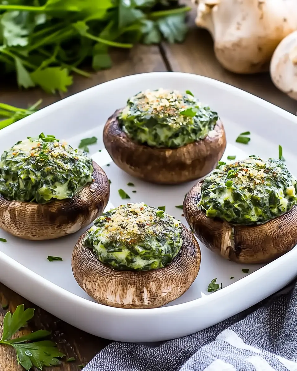 Gefüllte Champignons mit Spinat: The Best Cozy Comfort Dish 7 dnuhasgikorhwjztwdrg