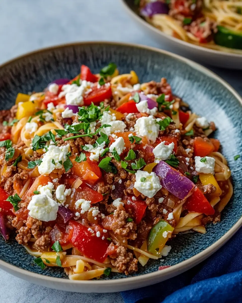 Kritharaki Hackfleisch Pfanne: Easy Mediterranean Delight 7