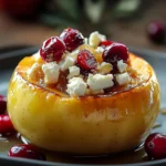 Bratapfel mit Feta, Honig und Cranberries First Image First Image