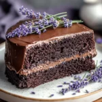 Keto Lavendel-infused Mexikanischer Schokoladenkuchen First Image First Image