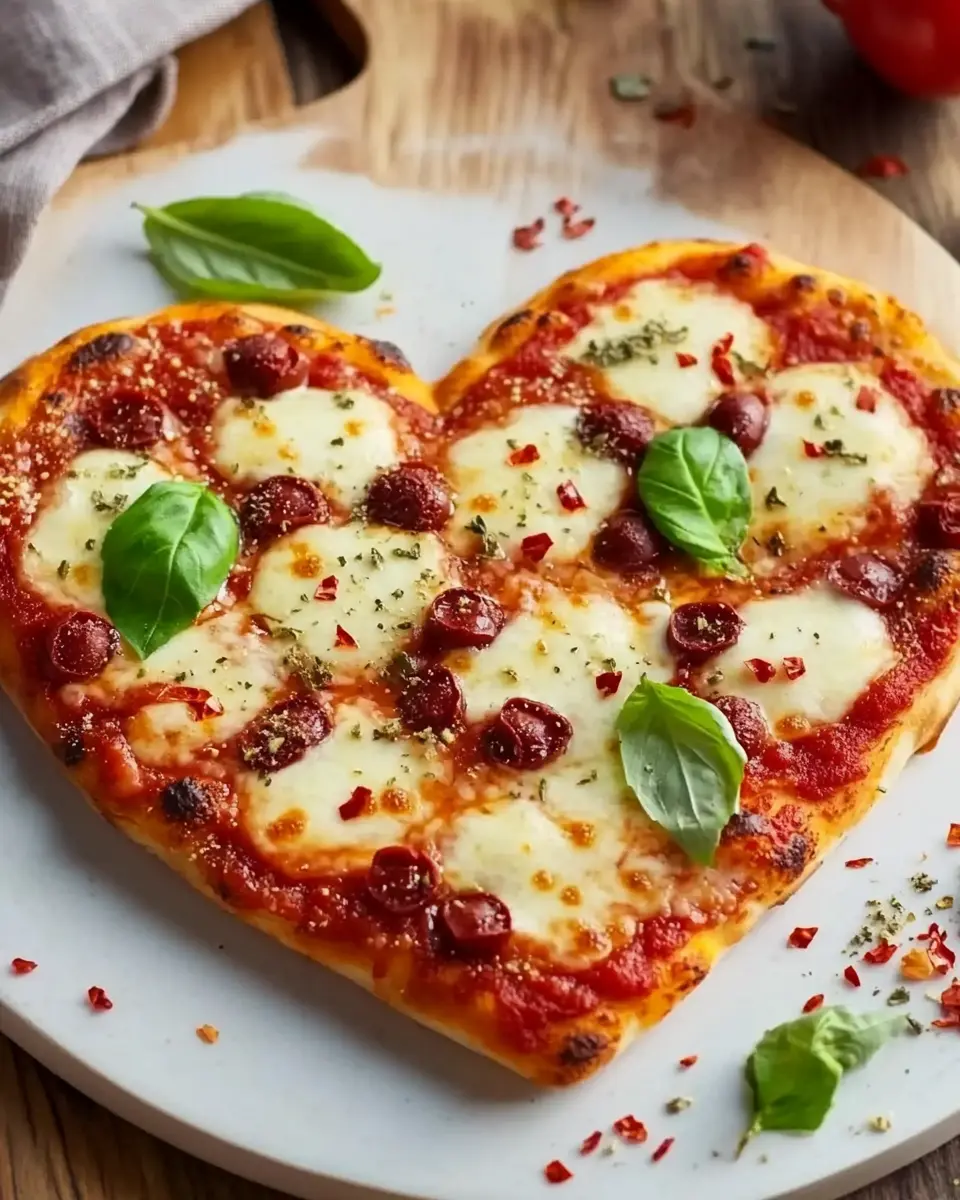 Pizza Herz backen – Die romantischste Art, Pizza zu genießen