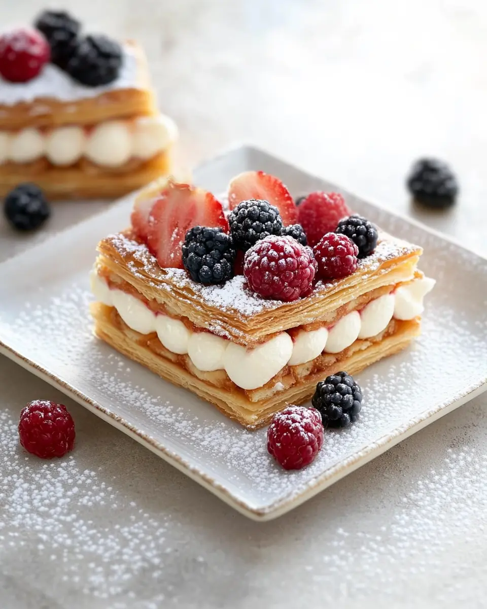 Mille-feuille mit Frischkäsecreme: Irresistibly Creamy Delight! 6 fkvbsiqfl8kwmkdf6spz