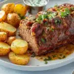 Orientalischer Hackbraten mit Kartoffeln First Image First Image