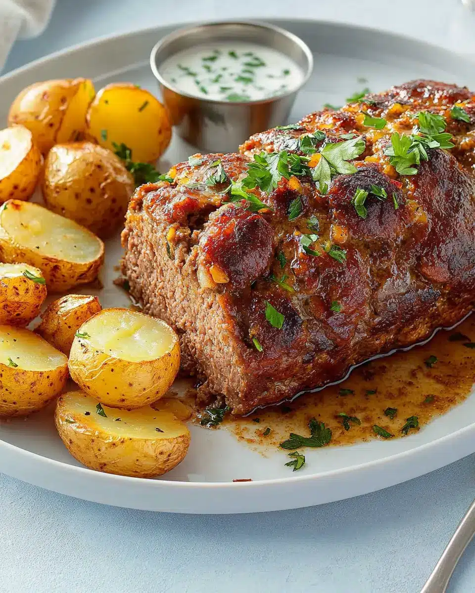 Orientalischer Hackbraten mit Kartoffeln First Image First Image
