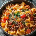 Cowboy-Nudeln: Schnelle One-Pot Pasta für die Familie First Image First Image