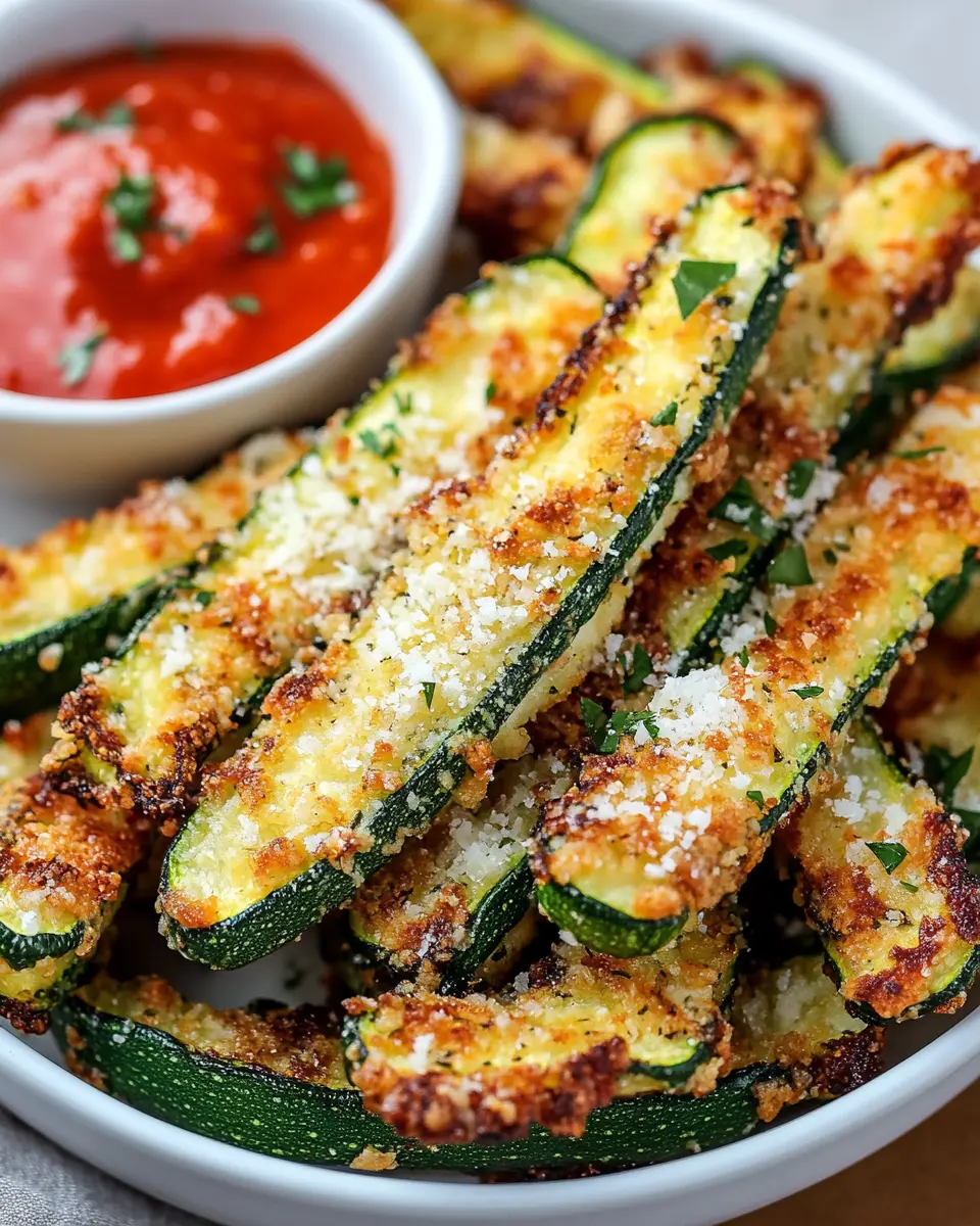 Parmesan Zucchini Pommes