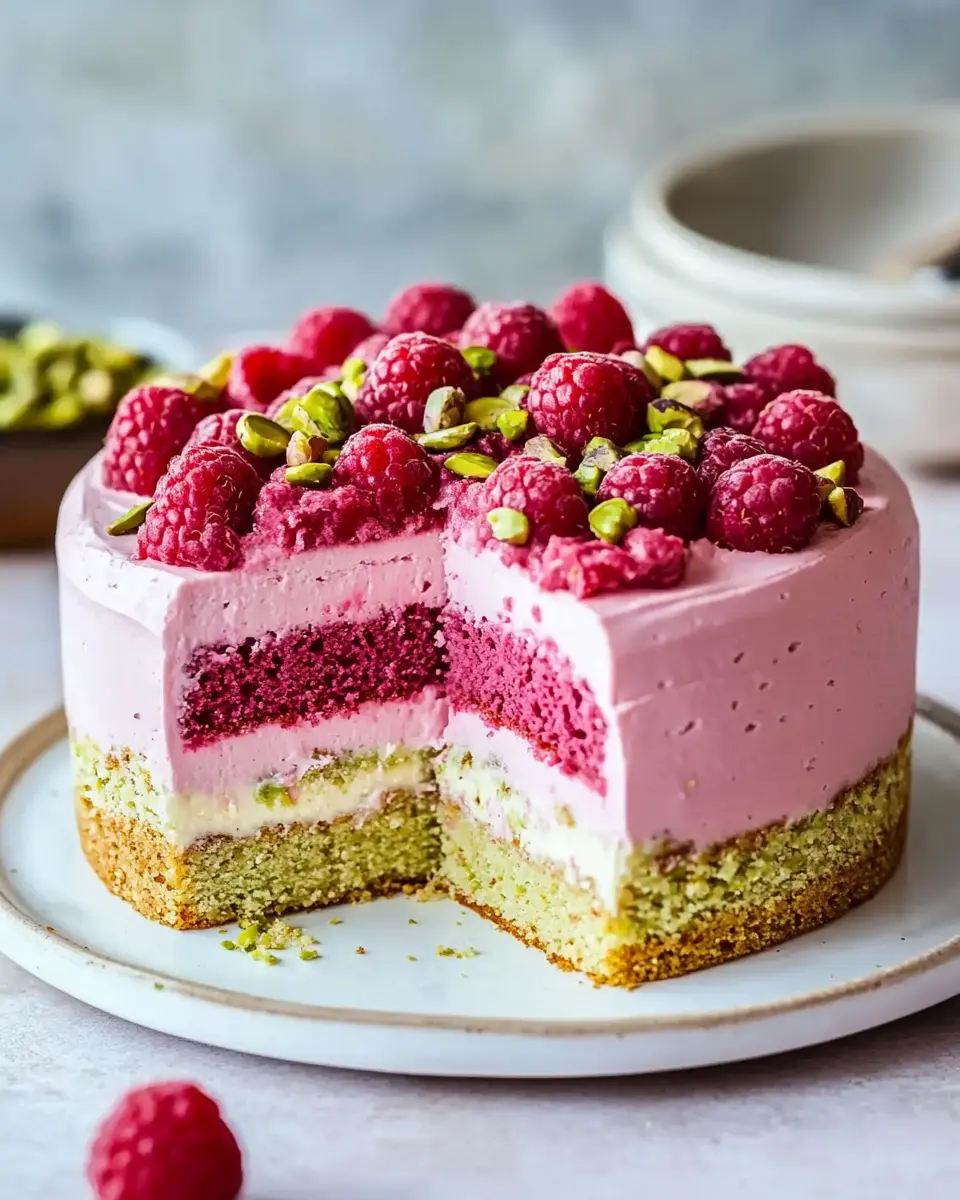 Himbeer Pistazien Torte: The Best Fruity Nut Delight Ever 5
