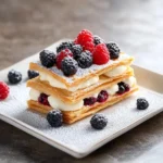 Mille-feuille mit Frischkäsecreme First Image First Image
