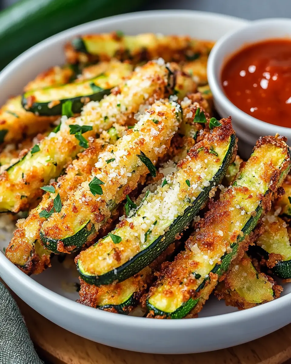 Parmesan Zucchini Pommes: Irresistibly Crispy and Flavorful 7