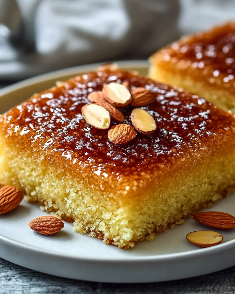Keto Ägyptisches Basbousa: Irresistibly Moist Semolina Cake 6