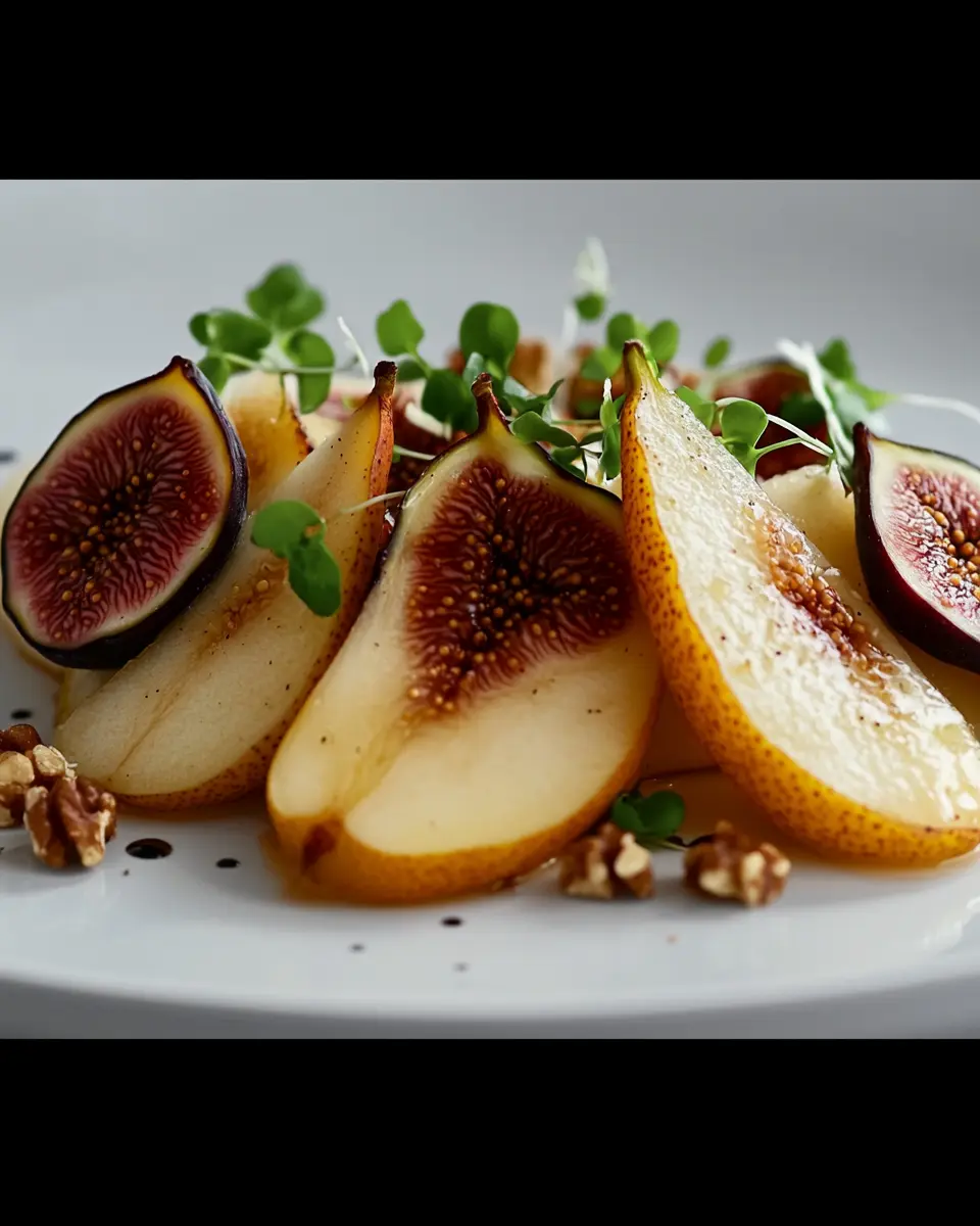 Köstlicher Birnen-Feigen-Salat: Einfache Eleganz für jeden Anlass 6
