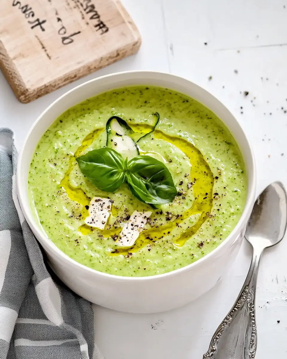 Vegane Zucchinisuppe: Easy, Creamy Comfort in Every Spoonful 7