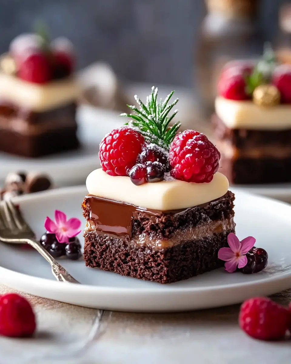festlichen Törtchen mit Brownie: Das beste Weihnachtsdessert 5 nta9m6rojosekadgg1mp