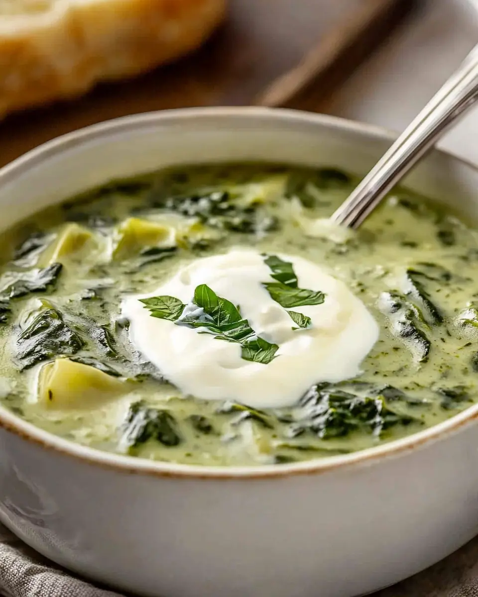 Spinat-Artischocken-Suppe: Creamy Indulgence You’ll Love 7