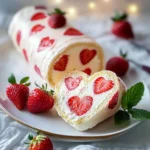 Verführerische Erdbeer Herz Roulade: Das perfekte Dessert mit Wow-Effekt First Image First Image