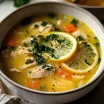 Griechische Zitronen Hühnersuppe – Top Rezept in 35 Min First Image First Image