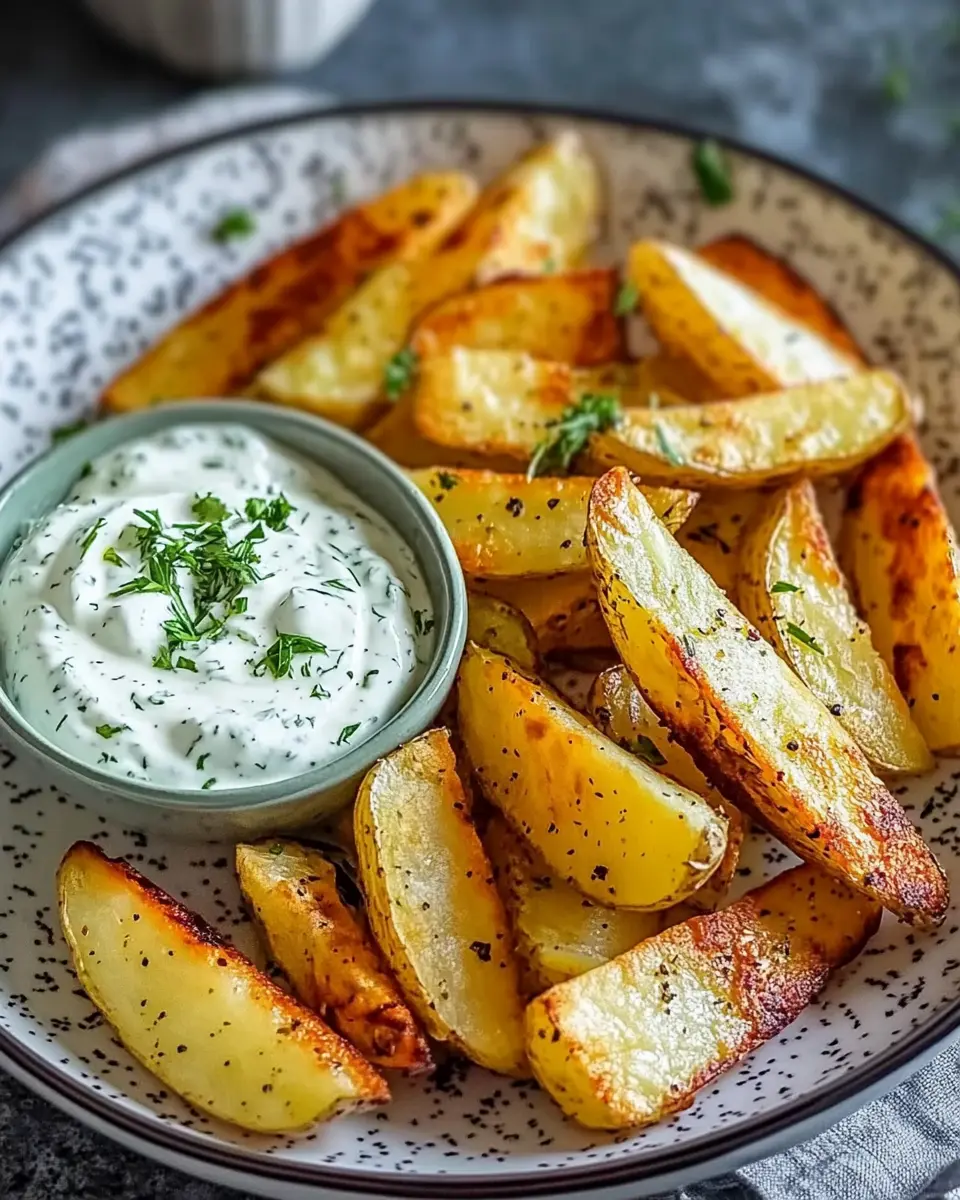 Kartoffelspalten mit Gurkendip: 5 Gründe, warum du sie lieben wirst 6