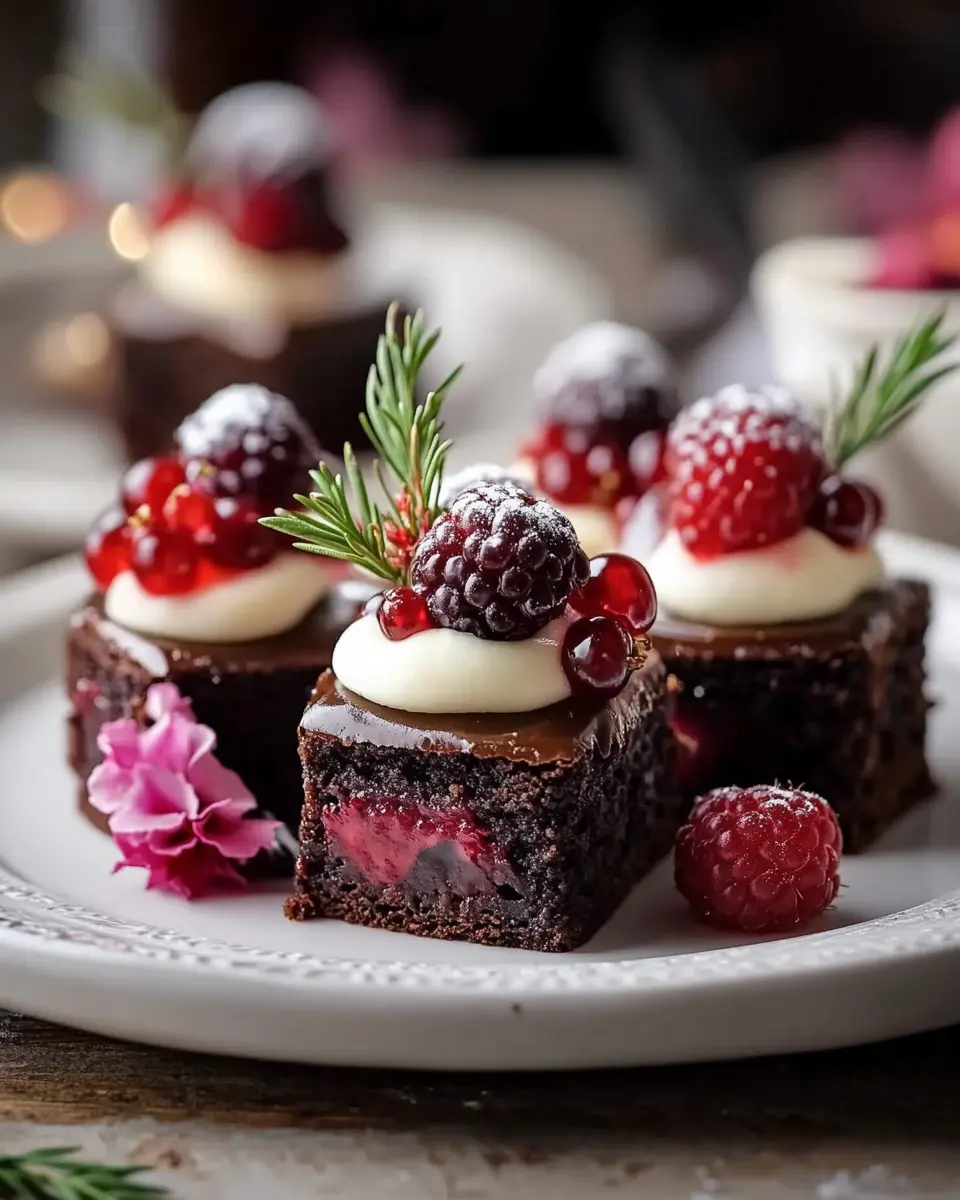 festlichen Törtchen mit Brownie: Das beste Weihnachtsdessert 7