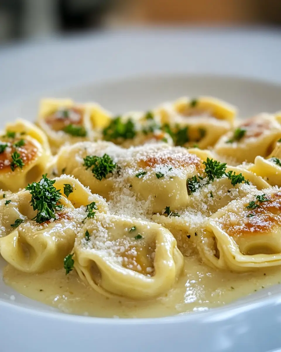 Hähnchen Knoblauch Tortellini