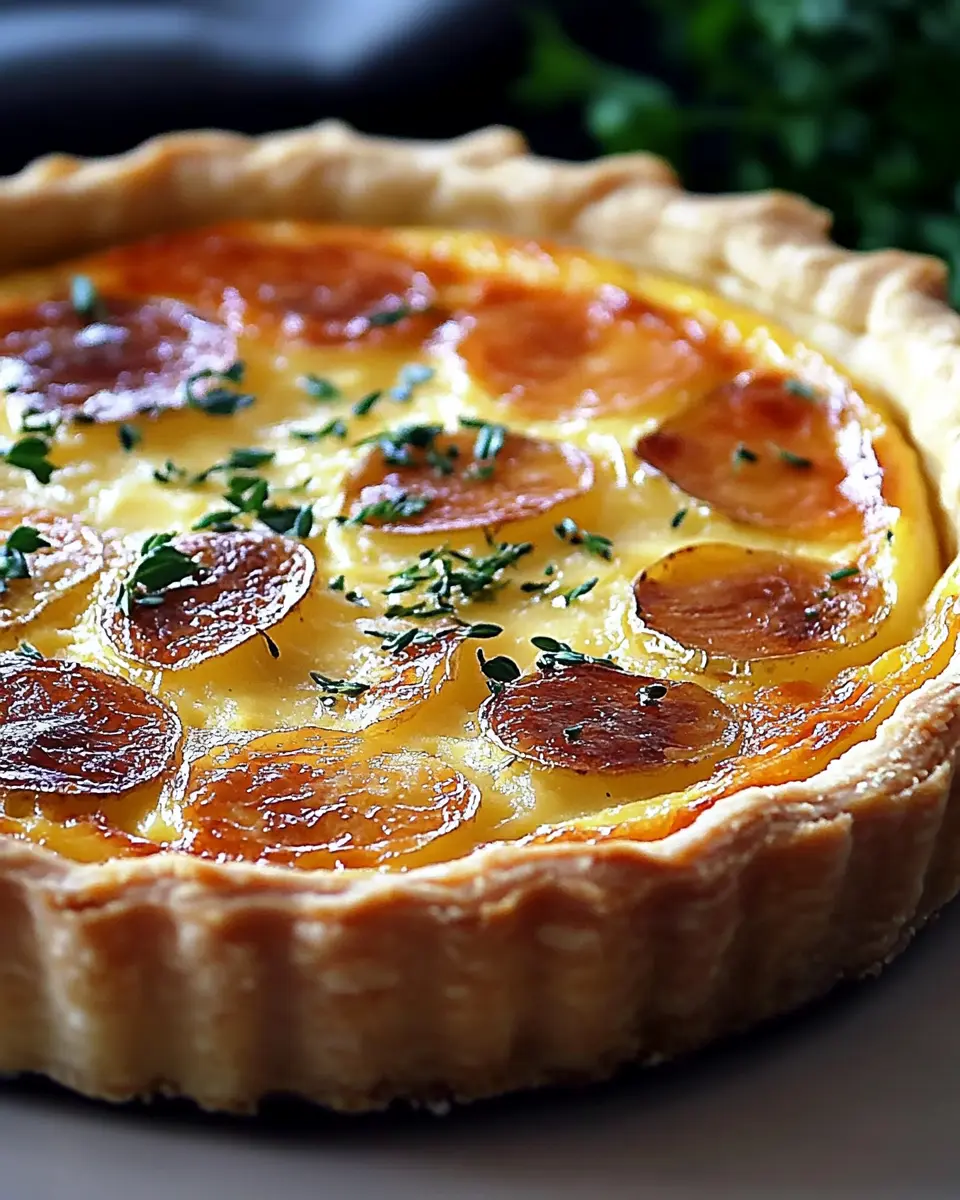 KÖSTLICHE KARTOFFEL QUICHE First Image First Image