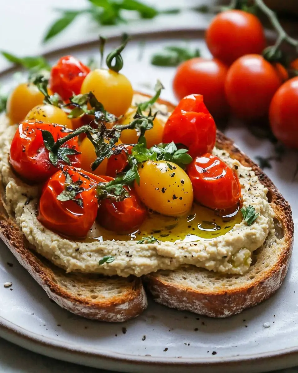 Röstbrot mit Tomaten & Hummus: Irresistibly Delicious Delight 6
