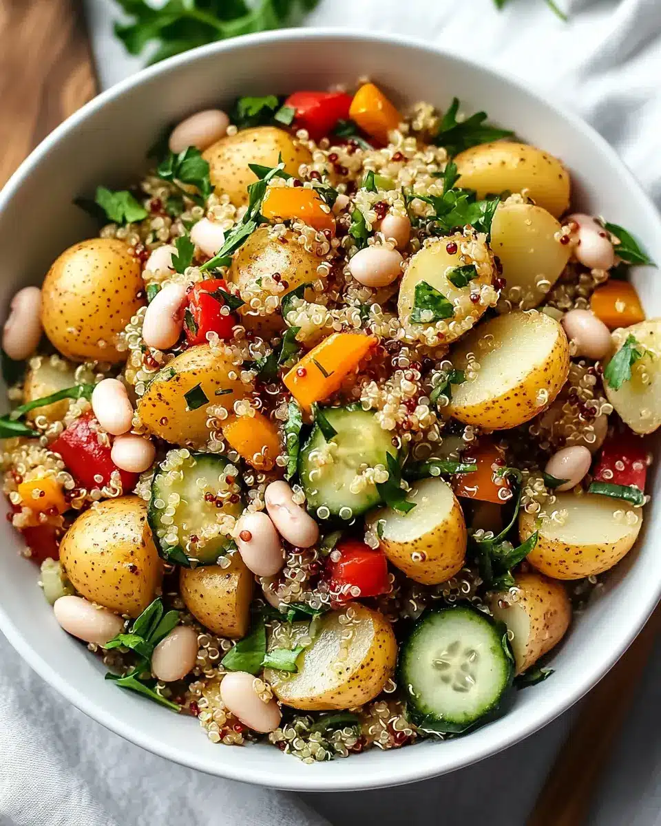 Kartoffelsalat mit weißen Bohnen – Gesunder Genuss in 7 Schritten