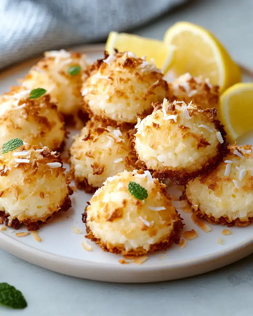 Zitronen-Kokos-Makronen-Fettbomben: Irresistibly Creamy Treats 5