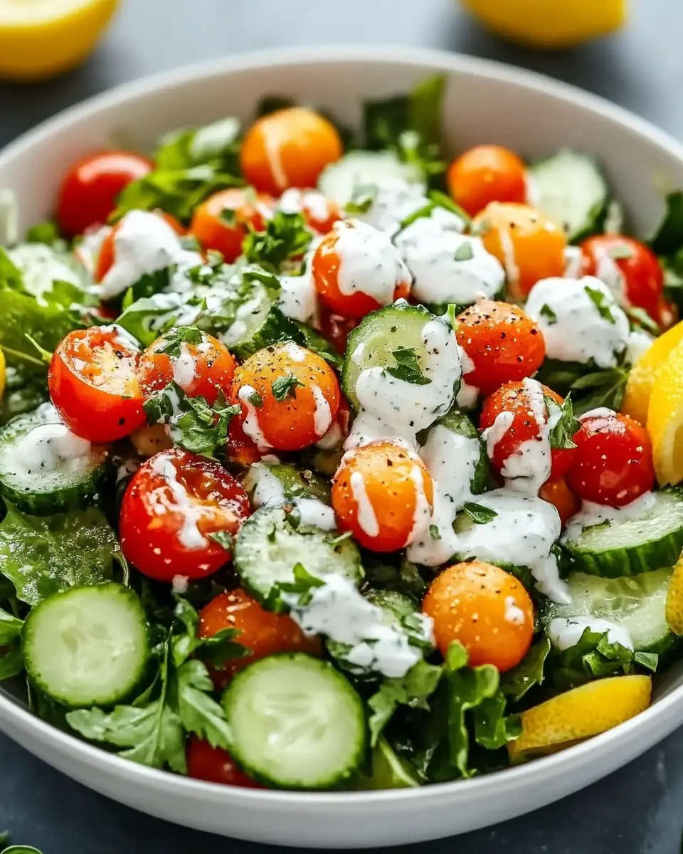 Knusprigen Salat mit Joghurt Dressing: Best Ever Crunchy Delight 6 w0mkfeztoqql5dyapfki