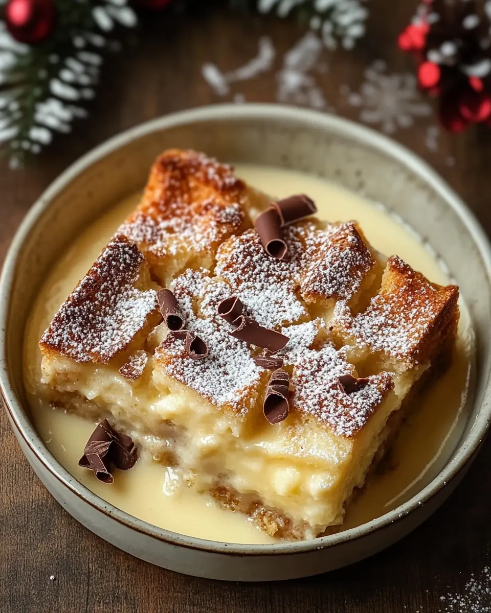 Vanille Brotpudding – das perfekte Dessert für kalte Winterabende First Image First Image